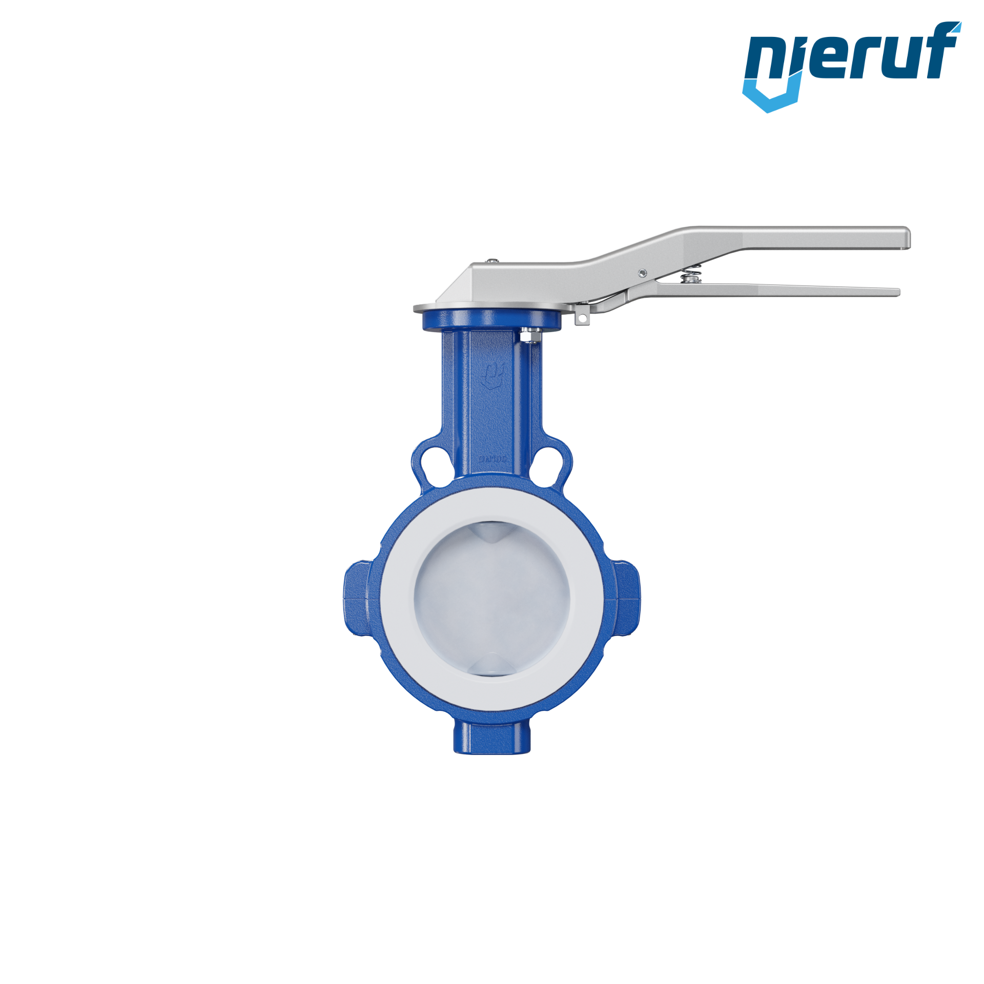 valvola a farfalla PTFE AK09 DN100 PN10-PN16 leva inserto in silicone valvola a farfalla PFA PTFE AK09 DN100 ANSI150 leva inserto in FKM