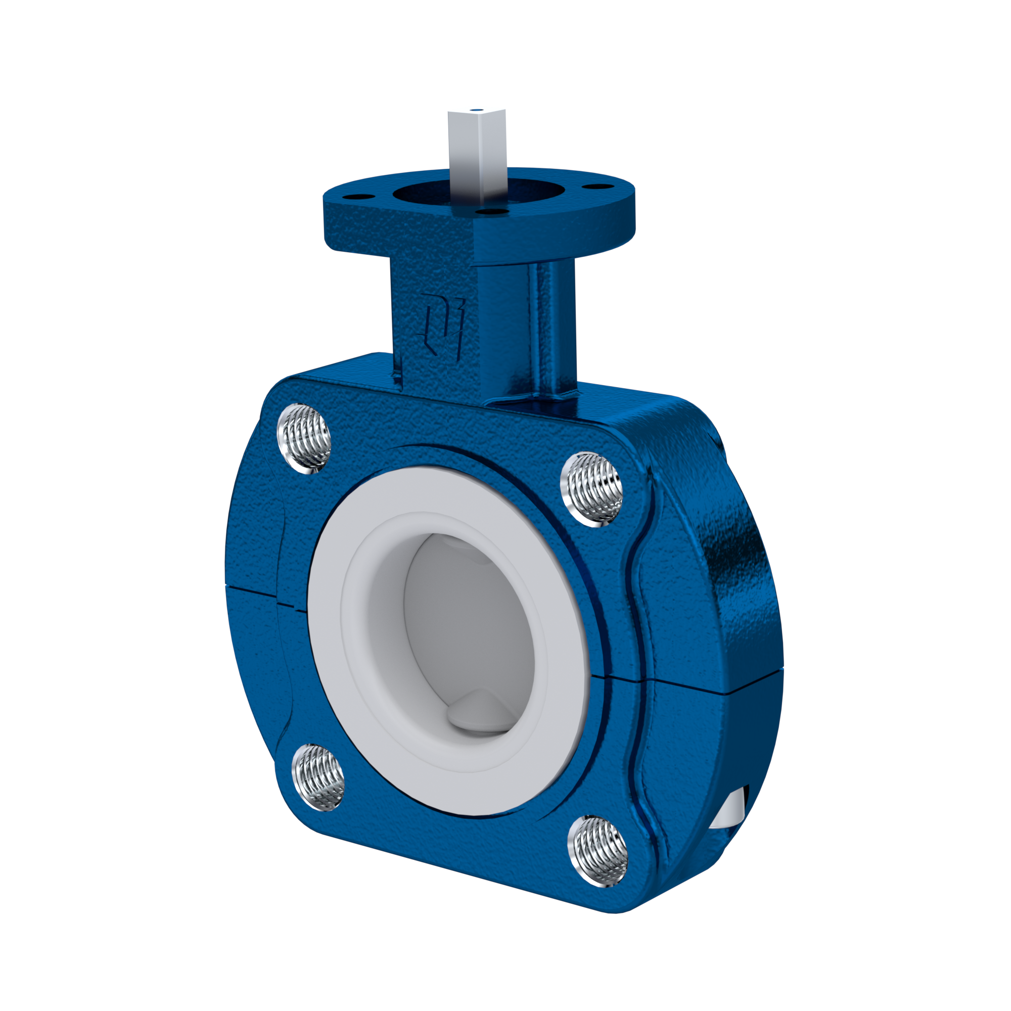 PFA-Butterfly-valve PTFE AK10 DN25 PN10-PN16 EPDM insert