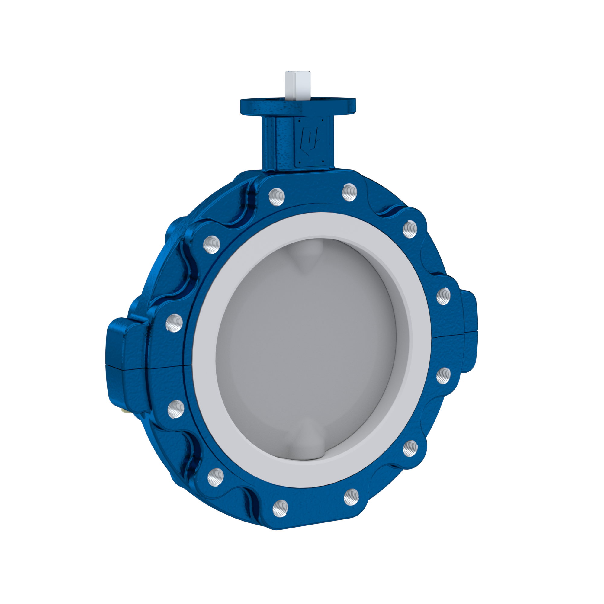 Absperrklappe PTFE AK10 DN400 PN10 EPDM Einlage