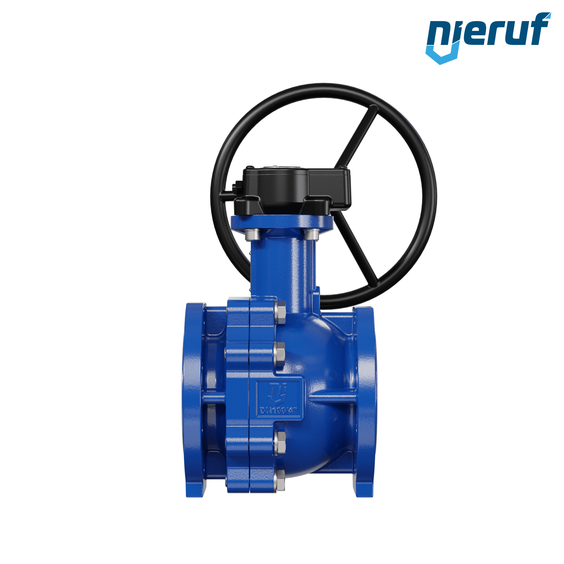 valvola a sfera flangiata PFA FK13 DN100 - 4" pollici ANSI 150 inghisa sferoidale 5.3103 con volantino manuale